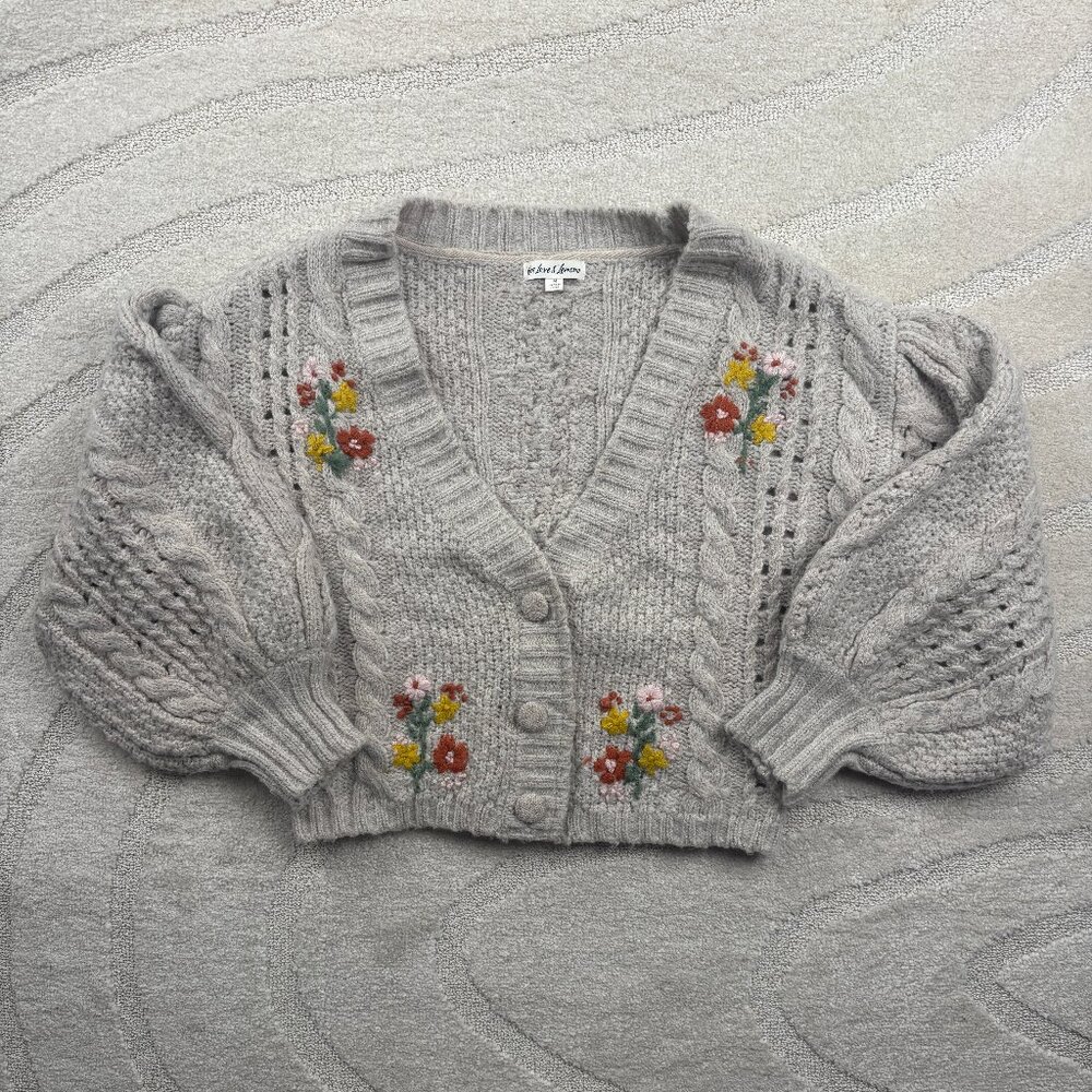 For Love & Lemons Amaryllis Cardigan